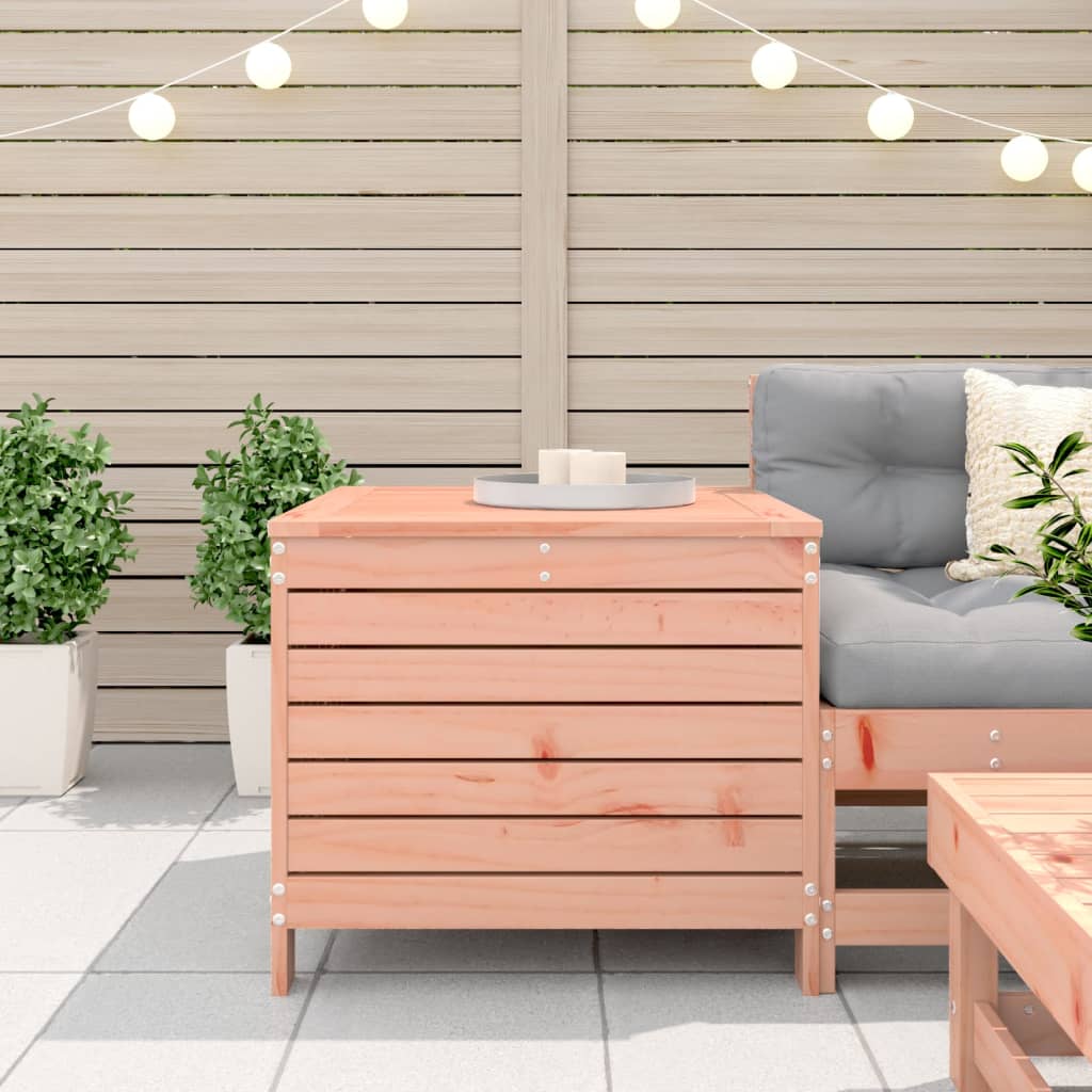 Garden Footstool | Natural wood | Solid Douglas Fir wood | Standard