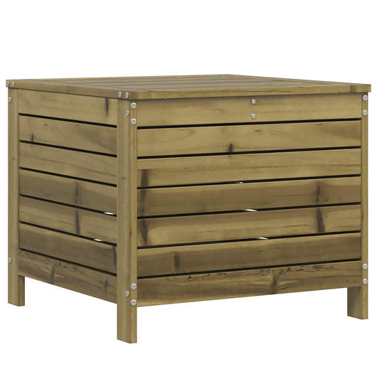 Garden Footstool 62x63.5x53.5 cm Impregnated Wood Pine