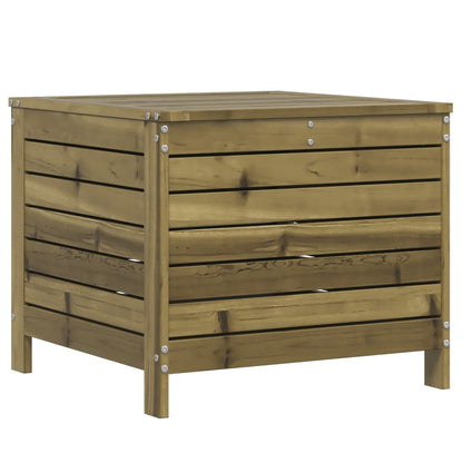 Garden Footstool | Natural wood | Impregnated pinewood | Standard