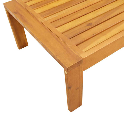 Garden Table 100x50x27 cm Solid Wood Acacia