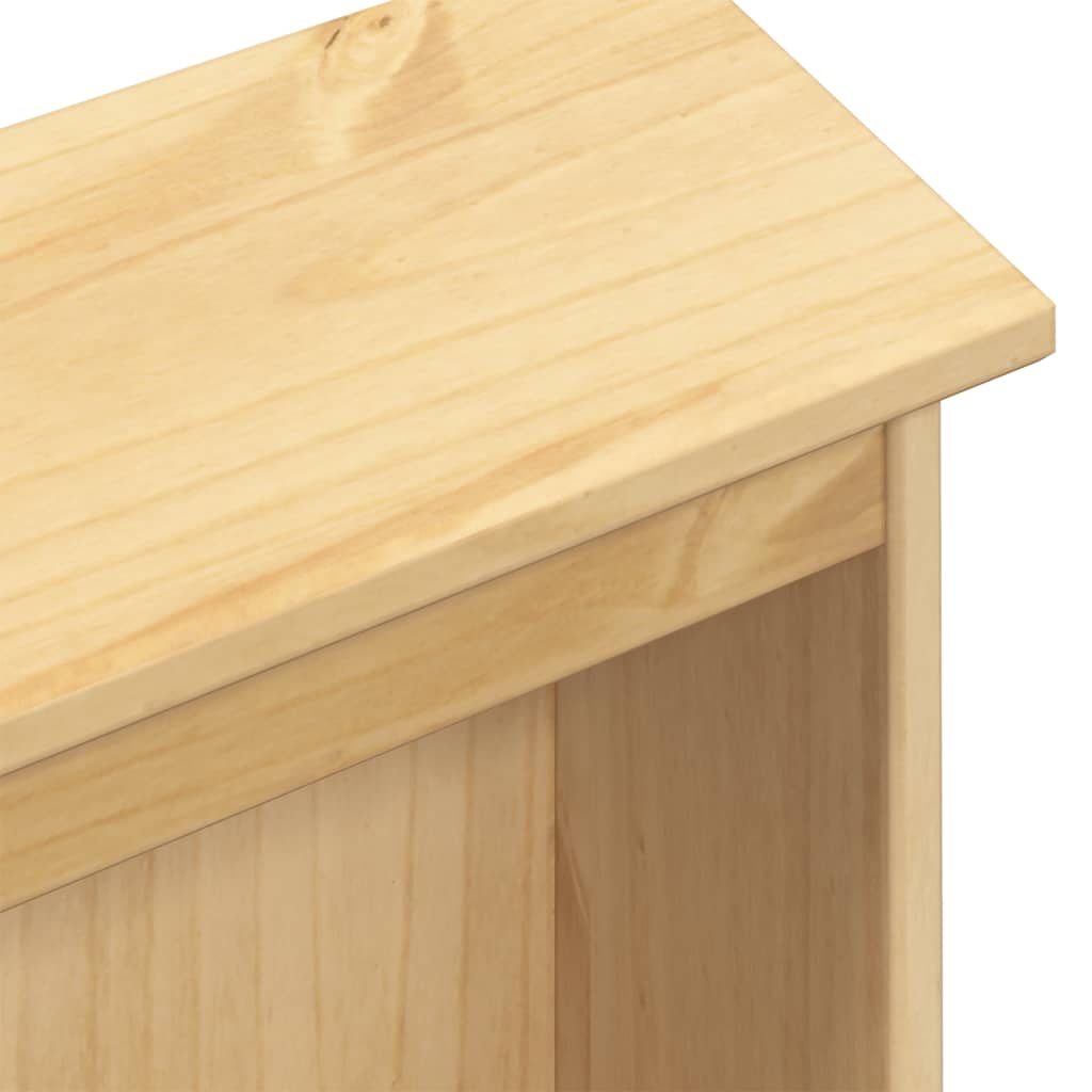 Bookcase Corona 46x20x170 cm Solid Wood Pine