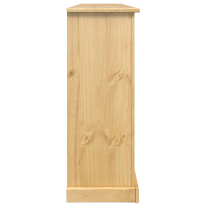Shoe Cabinet "Corona" 99x32x85 cm Solid Wood Pine