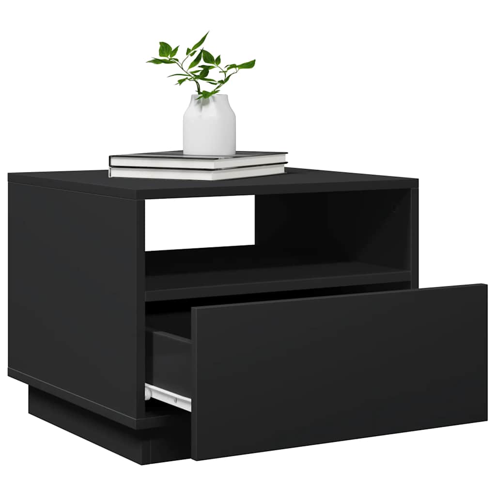 Coffee Table | Black | Engineered wood | Small | Coffee Table | Square