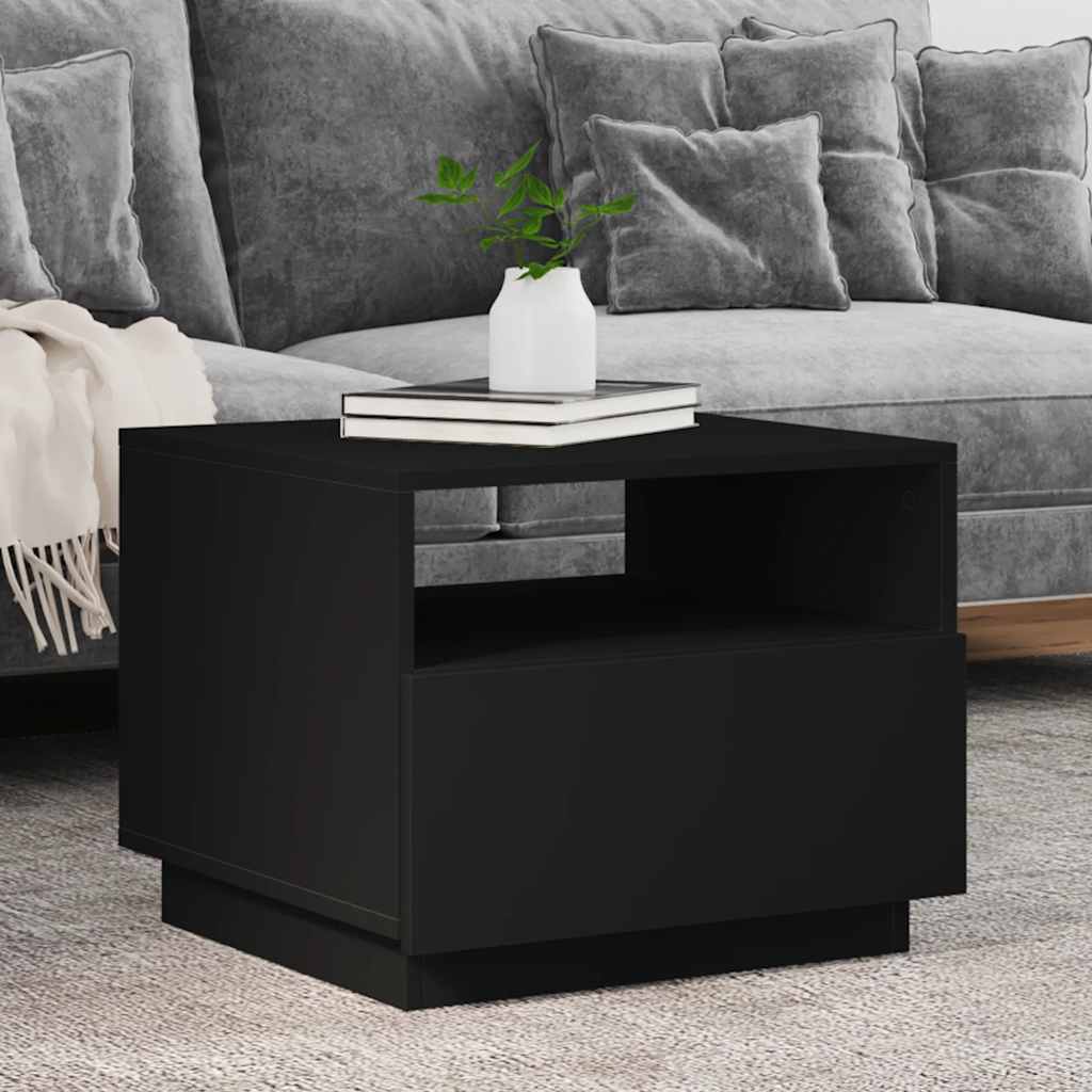 Coffee Table | Black | Engineered wood | Small | Coffee Table | Square