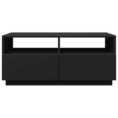 Coffee Table | Black | Engineered wood | 90 cm x 49 cm x 40 cm