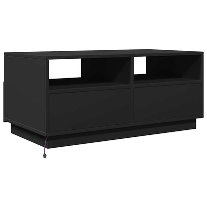 Coffee Table | Black | Engineered wood | 90 cm x 49 cm x 40 cm