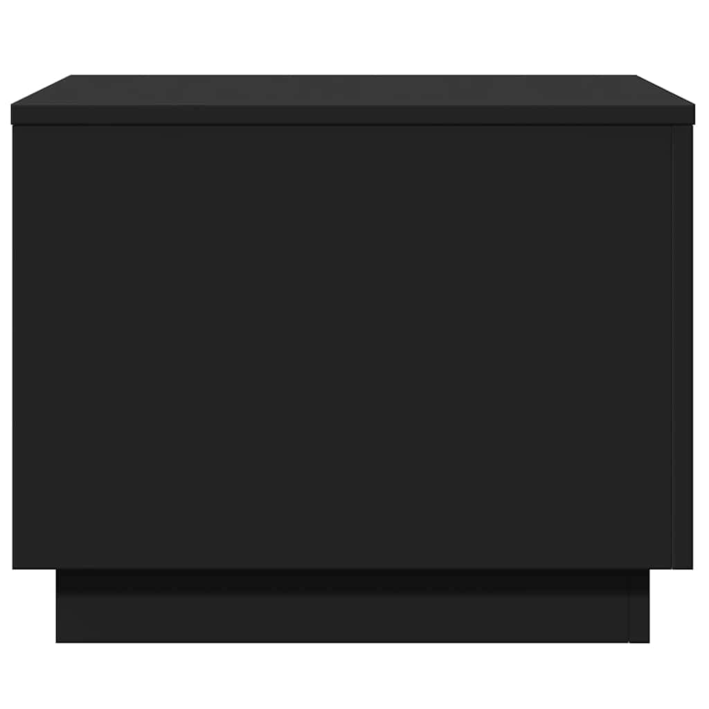 Coffee Table | Black | Engineered wood | 50 cm x 50 cm x 40 cm