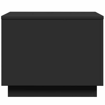 Coffee Table | Black | Engineered wood | 50 cm x 50 cm x 40 cm
