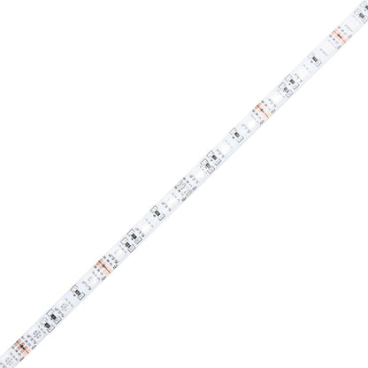 Coffee Table with LED Lights Black 90x50x40 cm