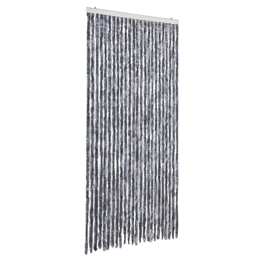 Fly Curtain Silver 100x200 cm Chenille