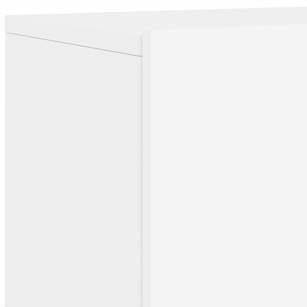 | TV Wall Units | Wall-mounted 6 pcs white Engineered wood