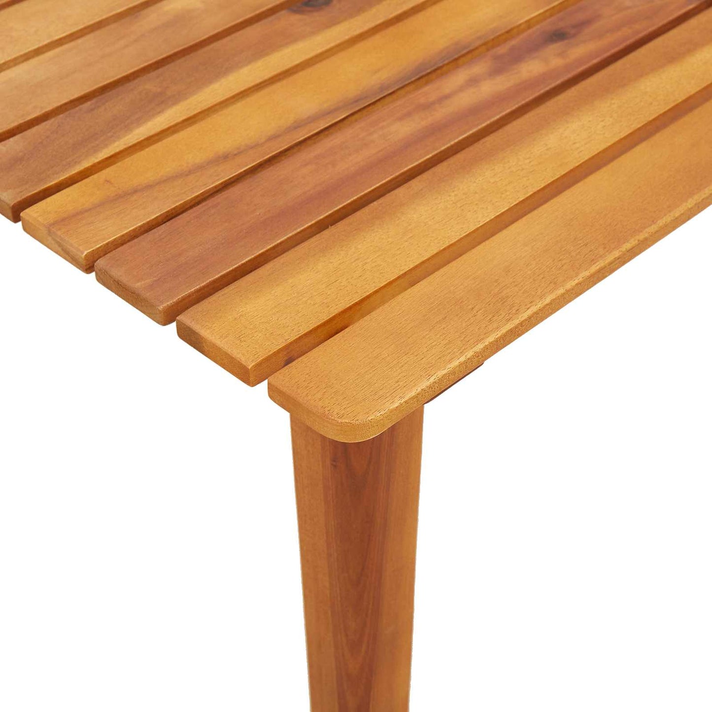 Side Table Brown 45 x 45 x 40 cm Solid Acacia Wood
