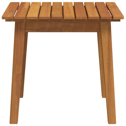 Side Table Brown 45 x 45 x 40 cm Solid Acacia Wood