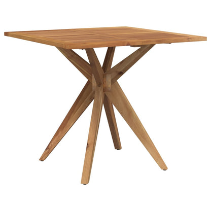 Garden Table Square 85x85x75 cm Solid Wood Acacia