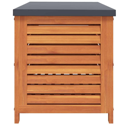 Garden Storage Box 90x48x55 cm Solid Wood Eucalyptus
