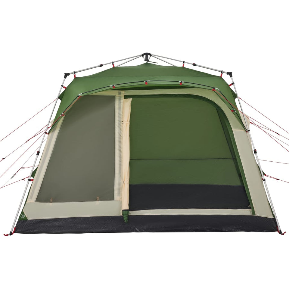 Family Tent Cabin 7-Person Green Quick Release