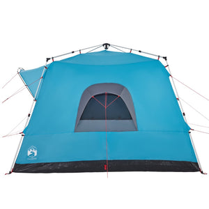 Family Tent Cabin 7-Person Blue Quick Release