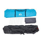 Family Tent Dome 6-Person Blue Quick Release