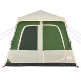 Family Tent Dome 8-Person Green Quick Release