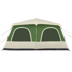 Family Tent Dome 8-Person Green Quick Release