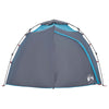 Camping Tent Dome 4-Person Blue Quick Release