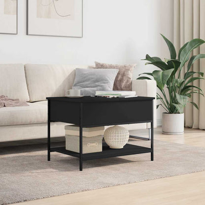 Coffee Table | Black | Engineered wood, metal | Adjustable Feet