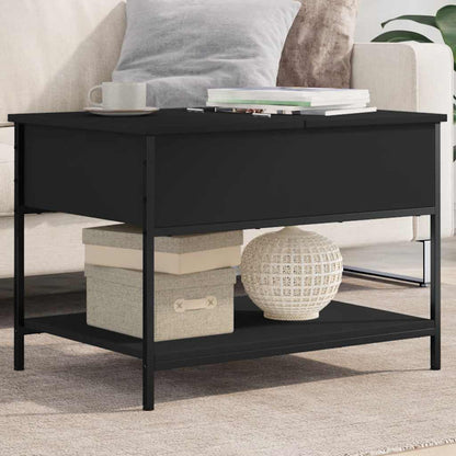 Coffee Table | Black | Engineered wood, metal | Adjustable Feet