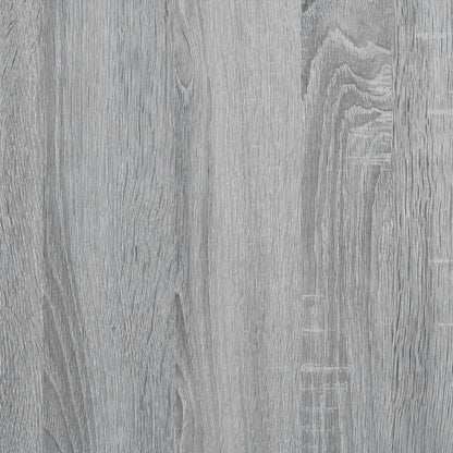 Baker's Rack Grey Sonoma 90x40x84 cm Engineered Wood and Metal