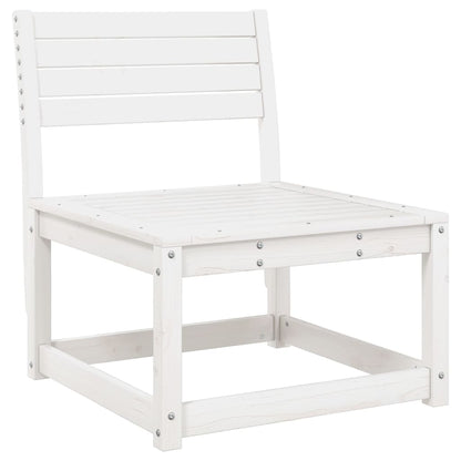 Garden Lounge Set | White | Solid Pine Wood | Medium | Modular