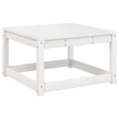 Garden Lounge Set | White | Solid pine wood | 7 Piece Set | Modular