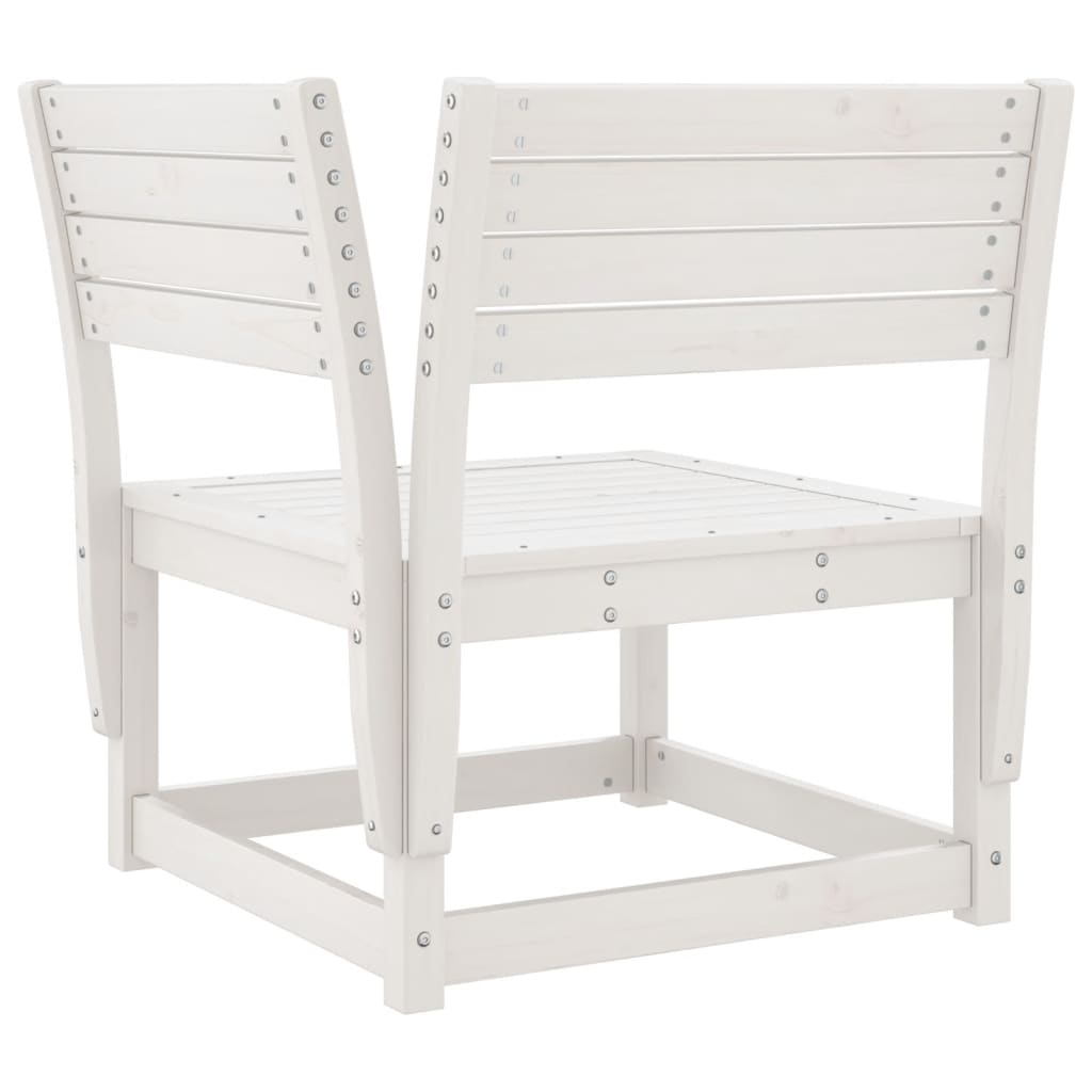 Garden Sofa Set | White | Solid pine wood | Large | Modular
