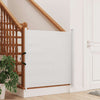 Retractable Pet Gate White 102.5x125 cm