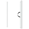 Retractable Pet Gate White 102.5x125 cm