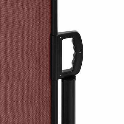 Retractable Side Awning Brown 117x300 cm