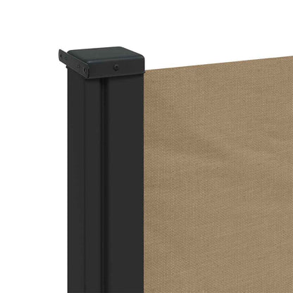 Retractable Side Awning Taupe 117x300 cm