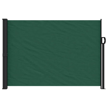 Retractable Side Awning Dark Green 140x300 cm