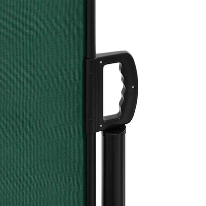 Retractable Side Awning Dark Green 140x300 cm