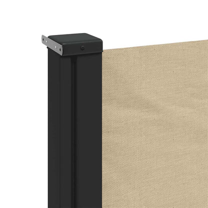 Retractable Side Awning Beige 160x300 cm