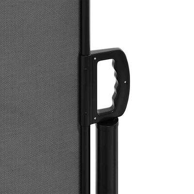 Retractable Side Awning Anthracite 63"x118.1"