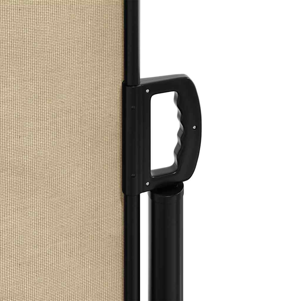 Retractable Side Awning Beige 200x300 cm