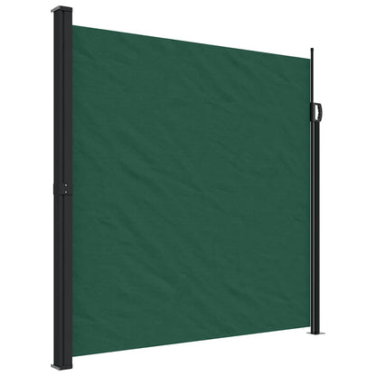 Retractable Side Awning Dark Green 200x300 cm