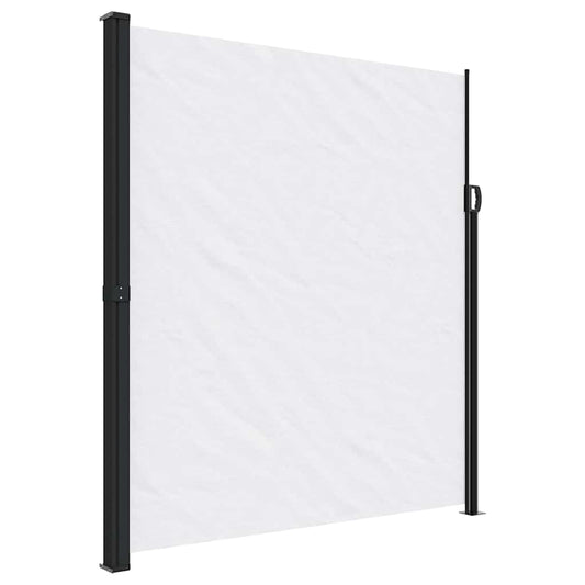 Retractable Side Awning White 220x300 cm