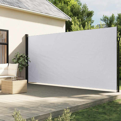 Retractable Side Awning White 220x300 cm