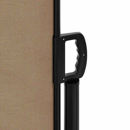 Retractable Side Awning Taupe 220x300 cm