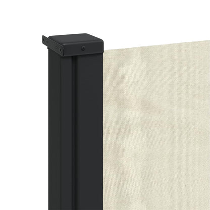 Retractable Side Awning Cream 100x500 cm