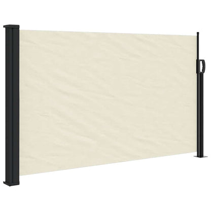 Retractable Side Awning Cream 120x500 cm