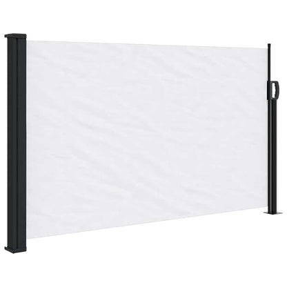 Retractable Side Awning White 120x500 cm