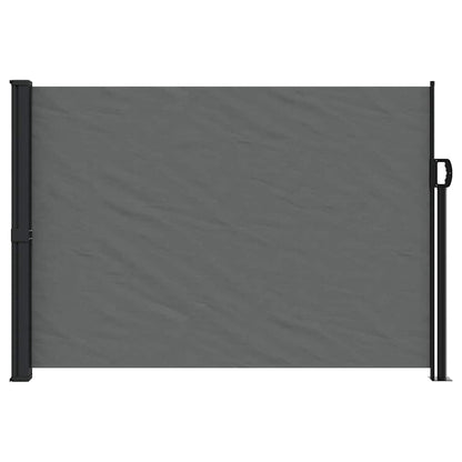 vidaXL Retractable Side Awning Anthracite
