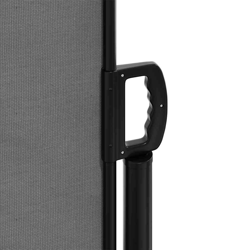 vidaXL Retractable Side Awning Anthracite