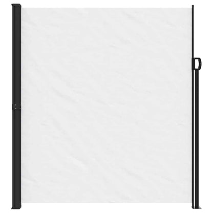 Retractable Side Awning White 220x500 cm